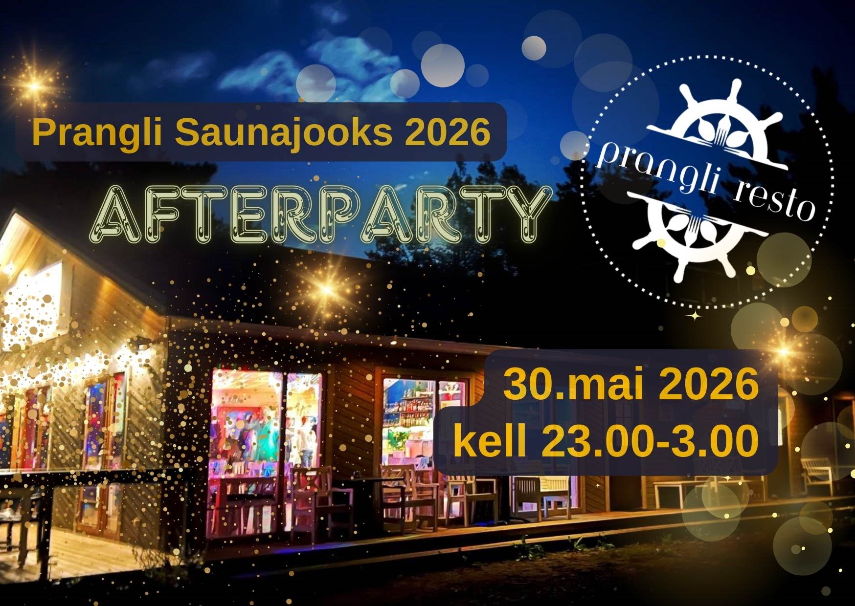 Prangli Saunajooks Afterparty 2026