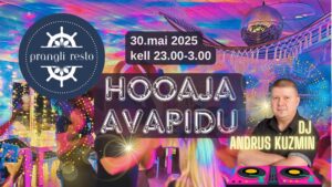 prangliresto hooaja avapidu DJ